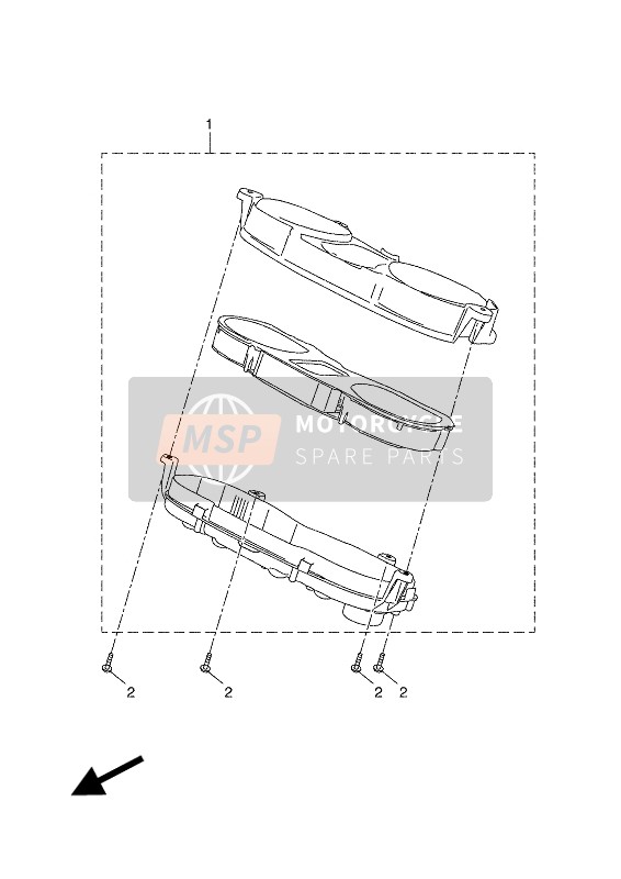 2DMH35007000, Teller Combi, Yamaha, 0